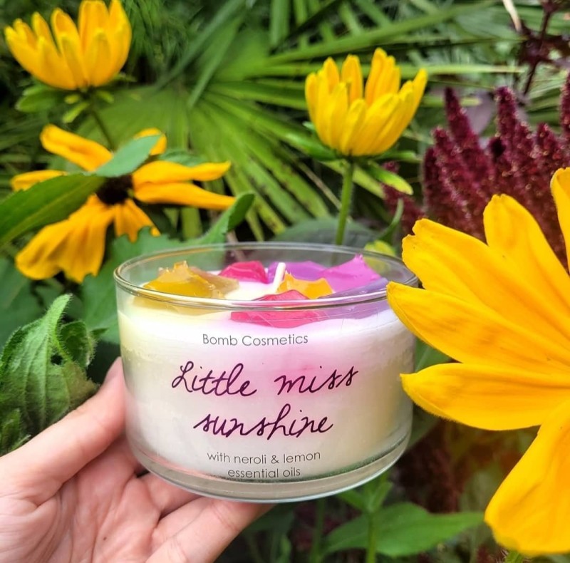 Little Miss Sunshine Jelly Candle