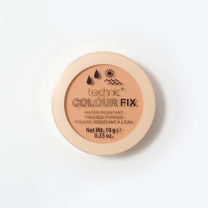 Technic Water Resistant Pressed PowderLightHazelnut