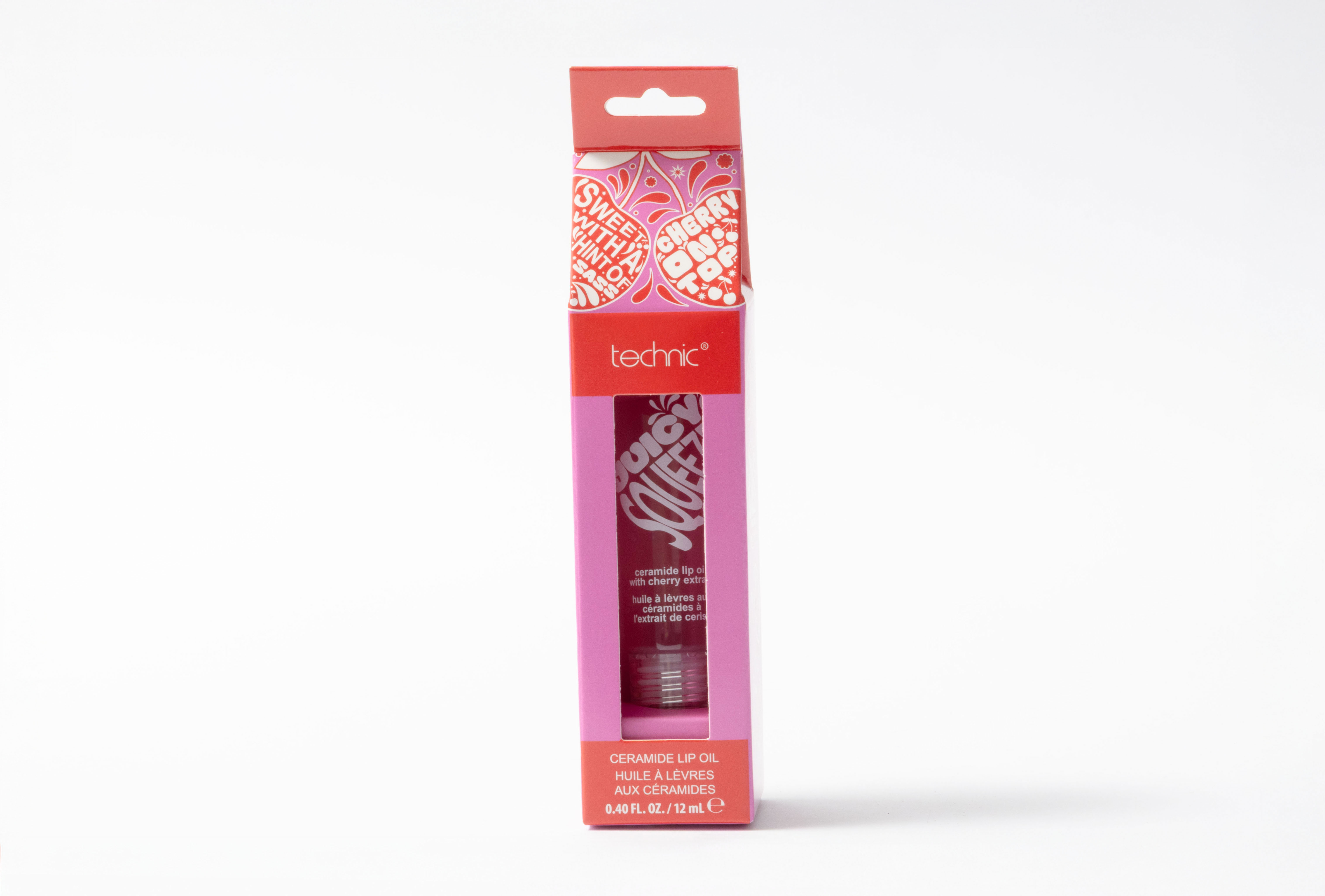 Juicy Squeeze Ceramide Lip Oil - Cherry On Top