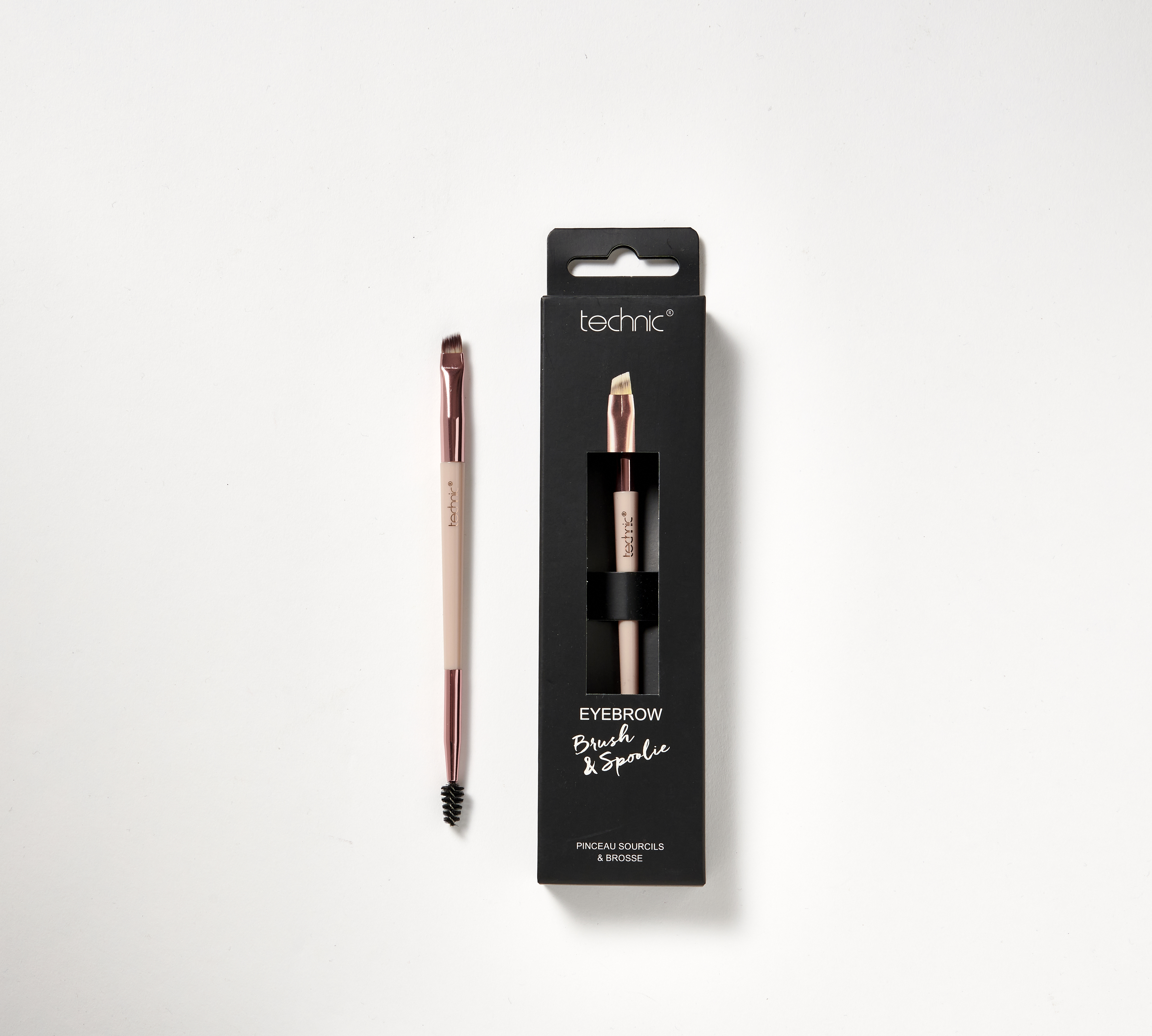Eyebrow Brush And Spoolie