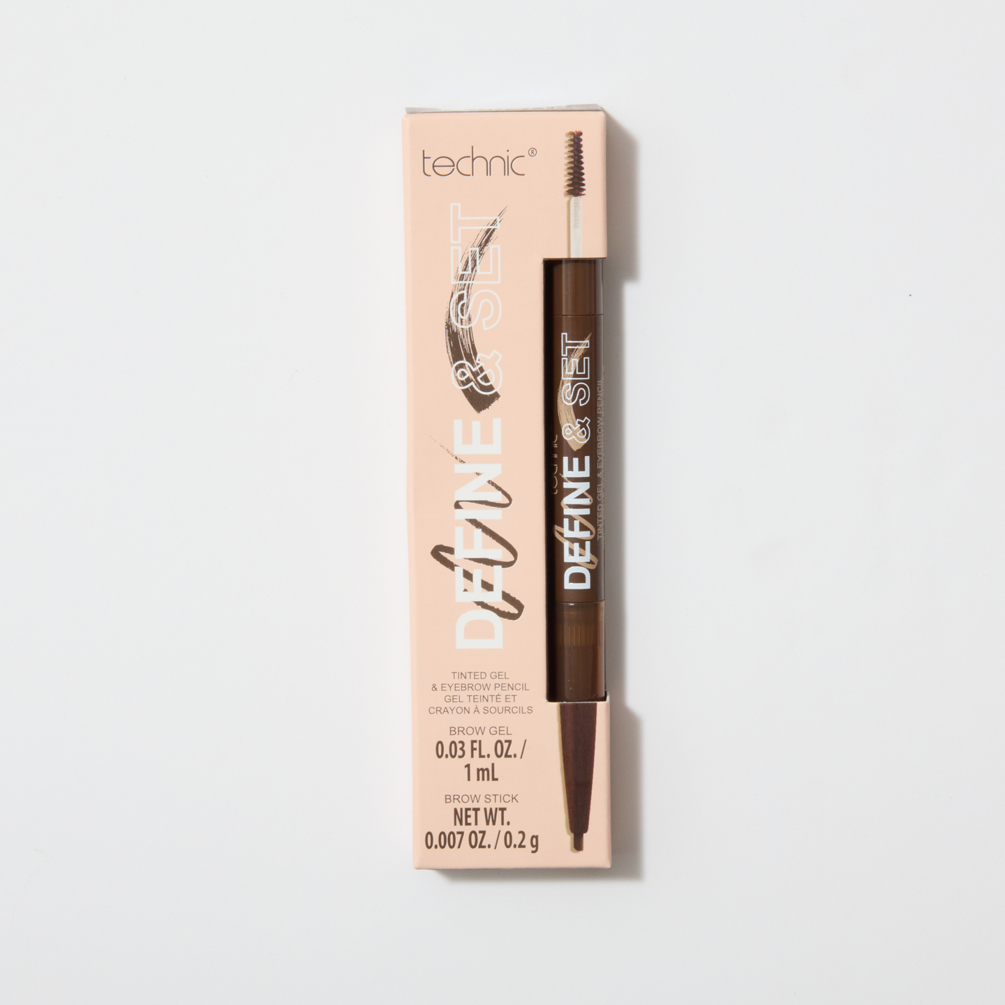 Define & Set Tinted Gel & Eyebrow Pencil - Brunette