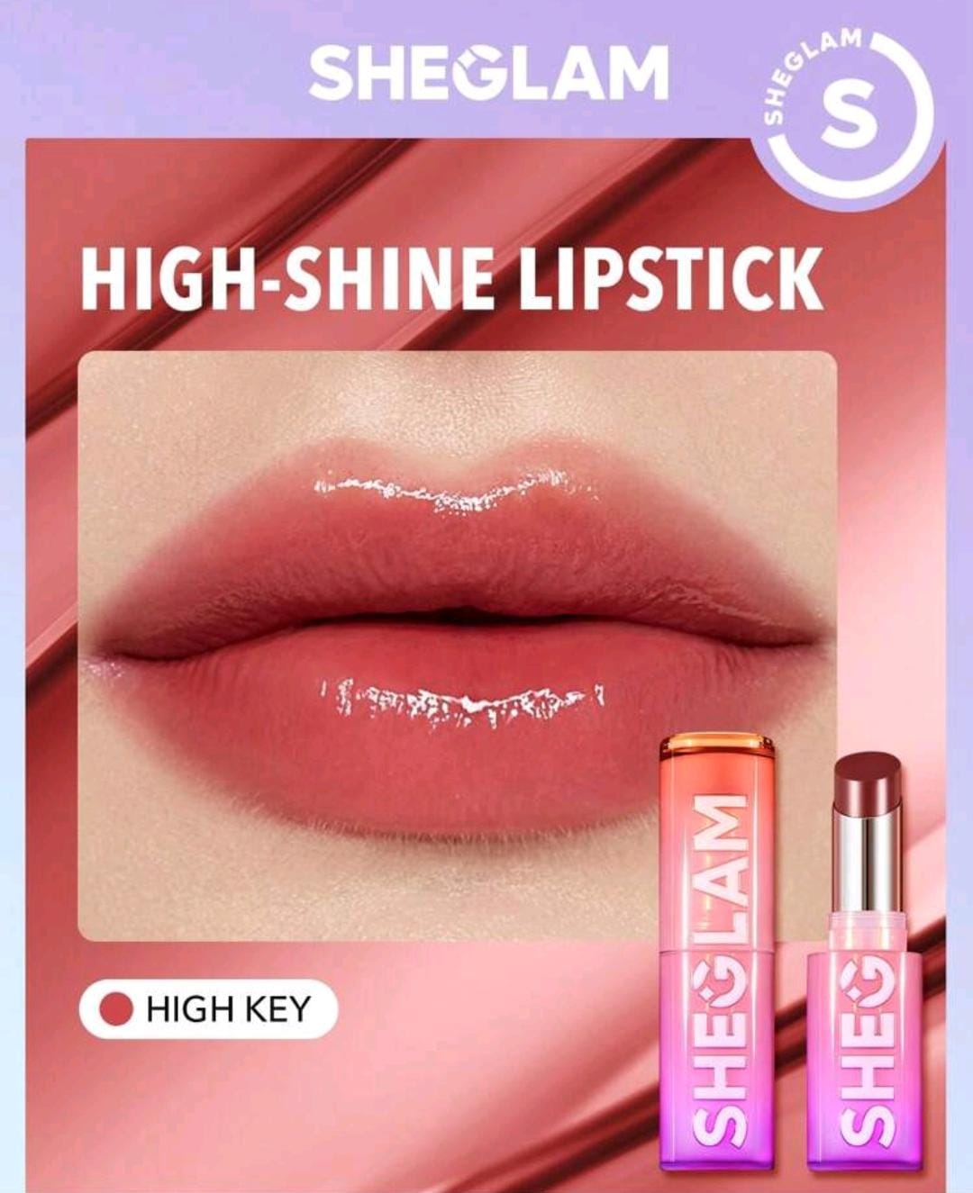 MIRROR KISS HIGH-SHINE LIPSTICK-HIGH KEY