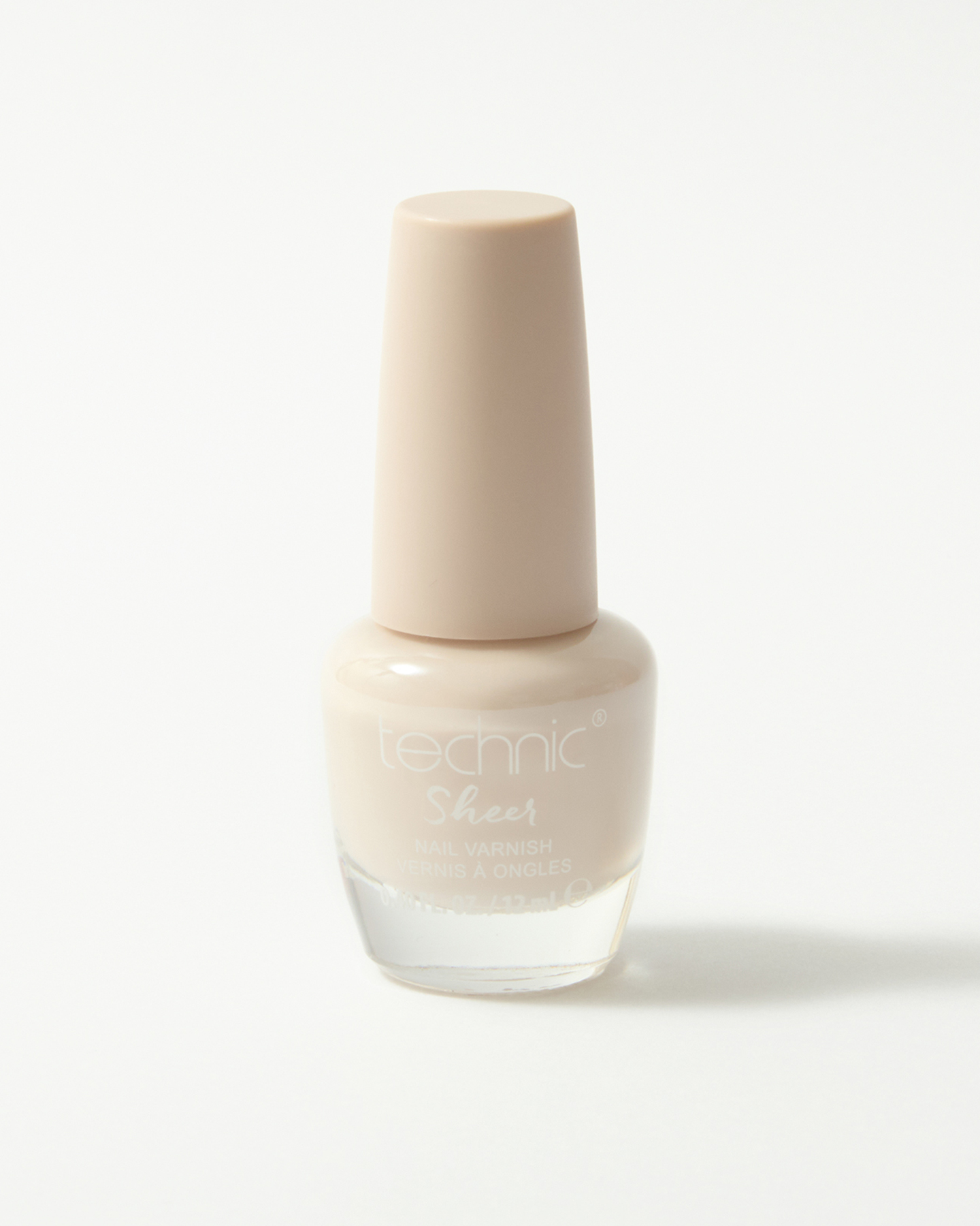 Sheer Nail Varnish - Beige