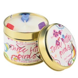 Three Little Birds Tinned Candle
