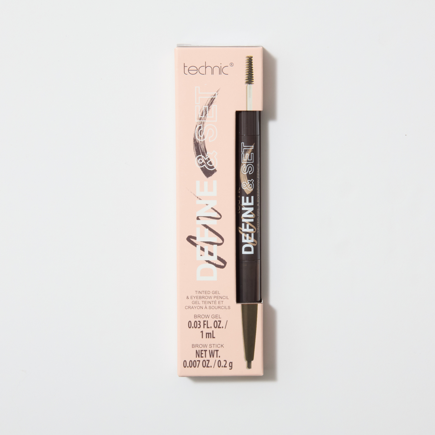 Define & Set Tinted Gel & Eyebrow Pencil - Dark Brown