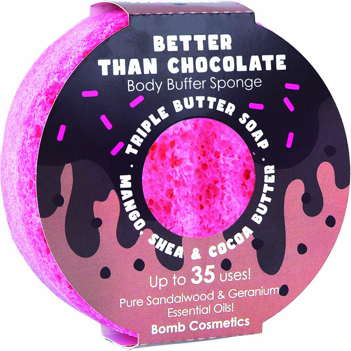 Better Than Chocolate Body Buffer Sponge