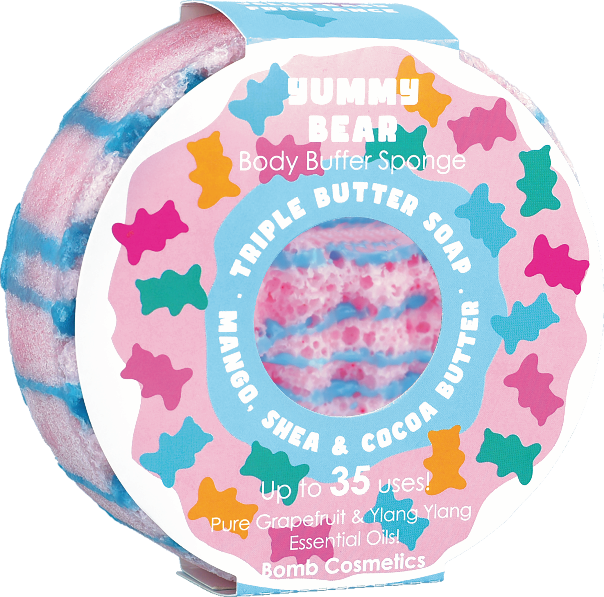 Yummy Bear Buffer Sponge