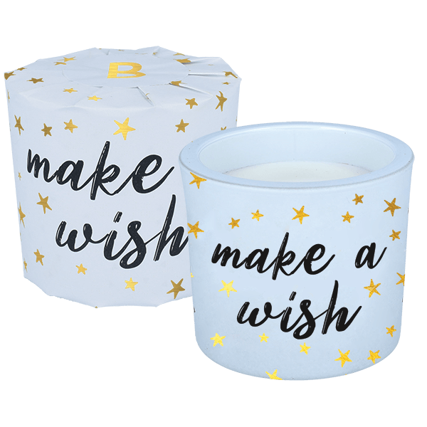 Make A Wish Wrapped Candle