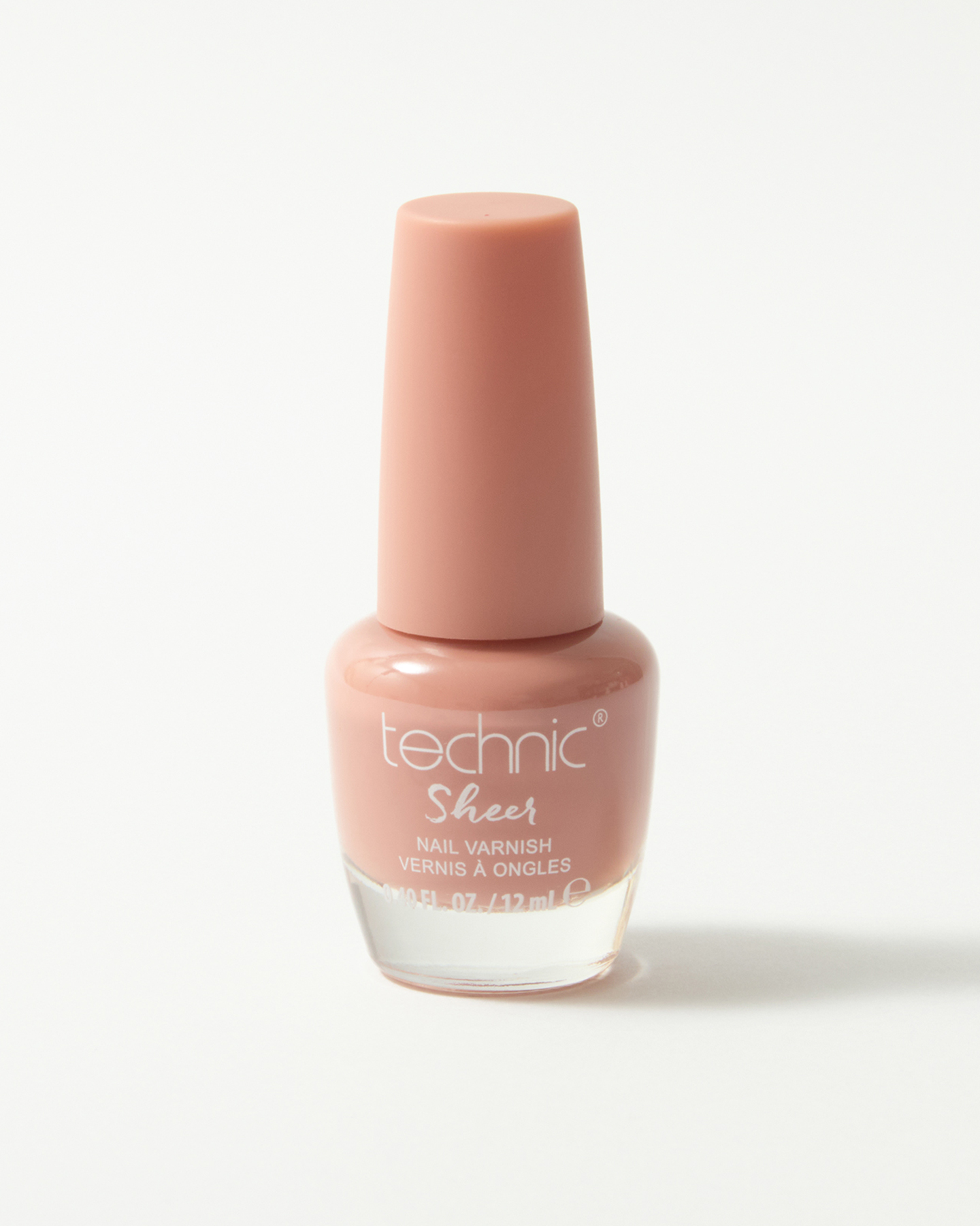 Sheer Nail Varnish - Dark Beige
