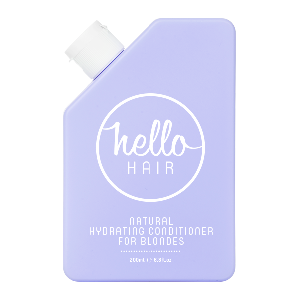 Hello Hair Natural Hydrating Conditioner For Blondes