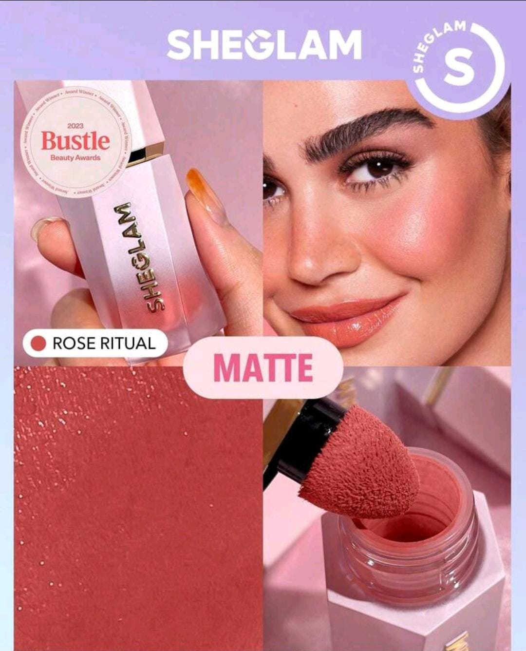 COLOR BLOOM LIQUID BLUSH MATTE FINISH-ROSE RITUAL