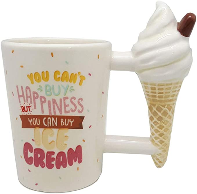 White Ice Cream Beauty Mug
