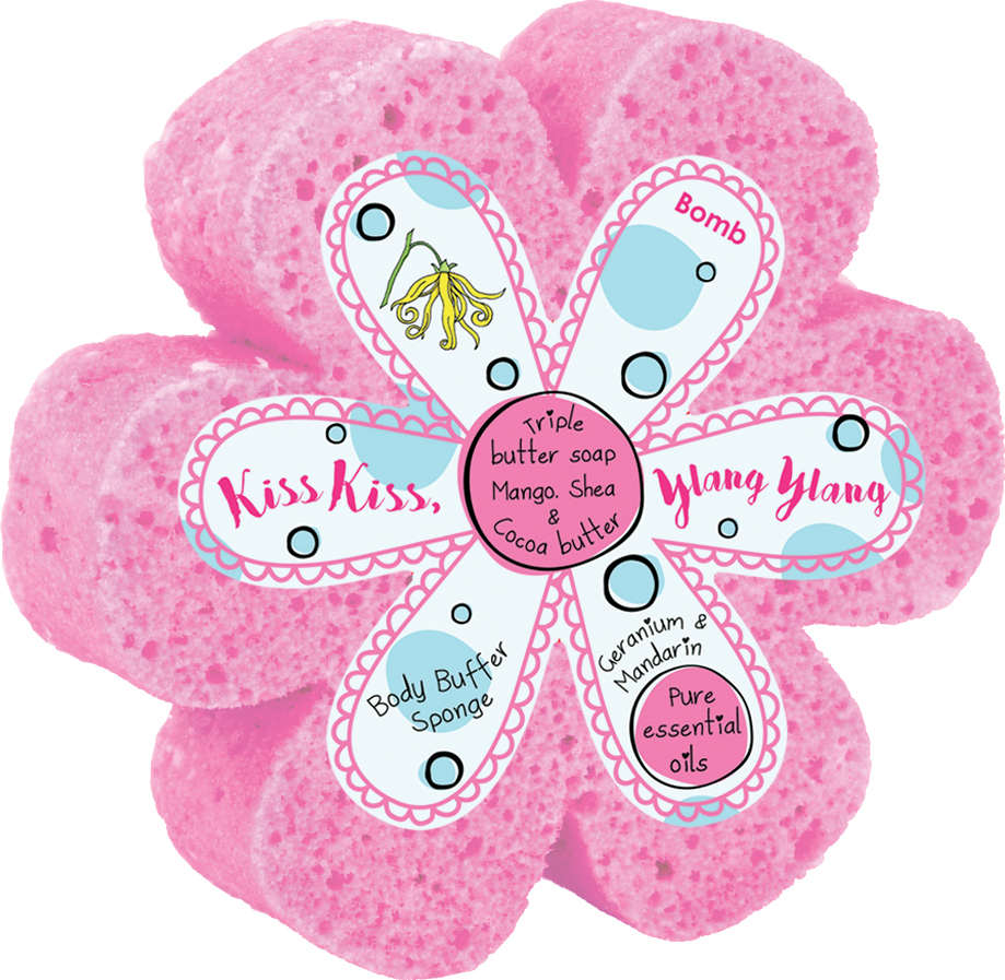 Kiss Kiss, Ylang Ylang Body Buffer Shower Sponge